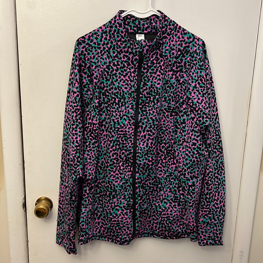 Stylish Leopard Print Women's Jacket